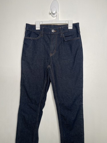 H&M &Denim Jeans Boys Size 18 Skinny Fit Dark Wash Adjustable Waist Denim - Picture 3 of 5