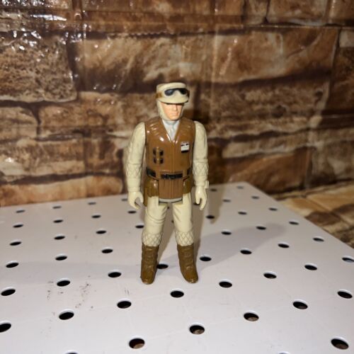 Vintage Star Wars Hoth Rebel Soldier Hong Kong 1980 Figure Kenner - Picture 2 of 6