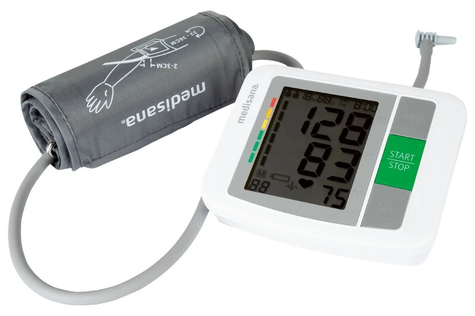 MEDISANA Oberarm Blutdruckmessgerät BU 510 Blutdruck Messgerät am Arm 22-36 cm