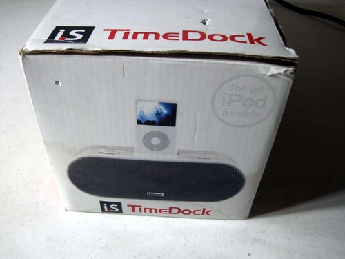 iSound DreamGEAR TIMEDOCK for vintage iPod DGIPOD-952 NEW UNUSED - Afbeelding 2 van 7