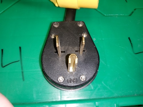 Cooper 50a 250v male plug adapter to female 6-20R 20a-250v extension rv, dryer, - Picture 5 of 7