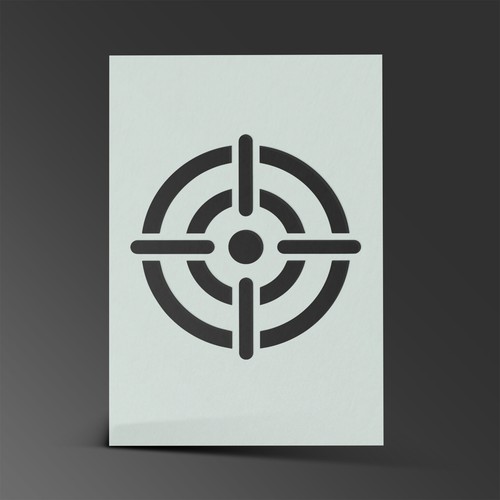 Target Bullseye Stencil Mylar Sheet Painting Wall Art Kid Bedroom 190 Micron - Picture 7 of 7