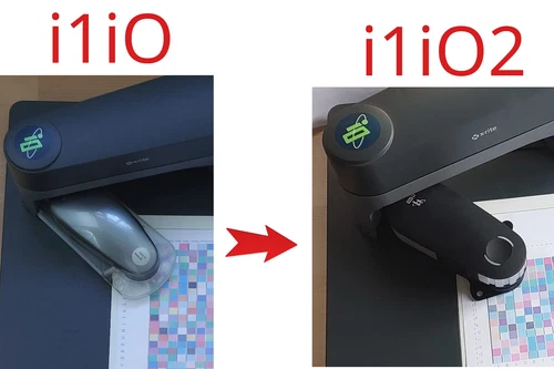 X-rite i1iO to  i1iO2 conversion footplate.   Gretagmecbeth Xrite Scanning Table
