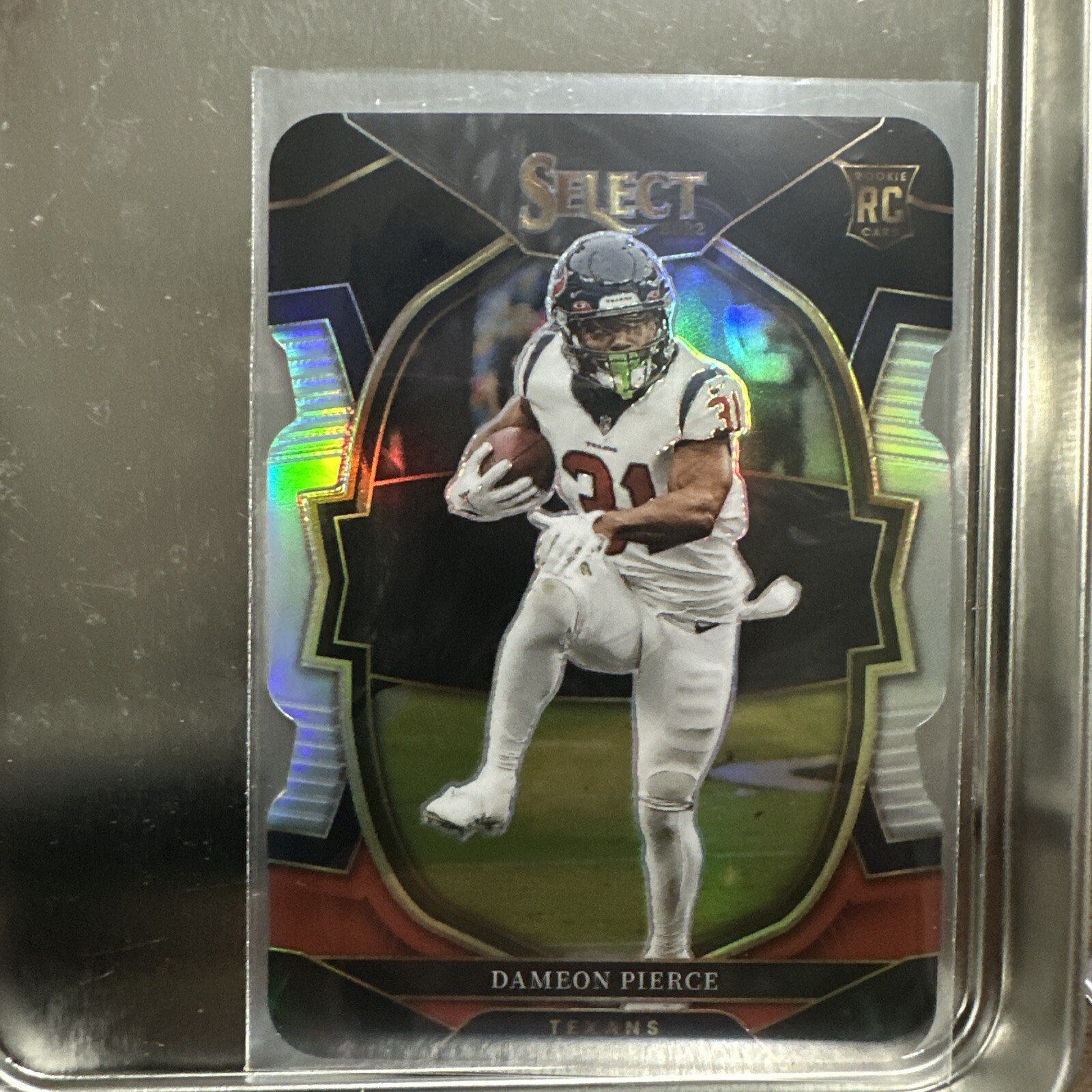 2022 Panini Select DAMEON PIERCE #47 Rookie Concourse Tri-Color Prizm /249 CG3