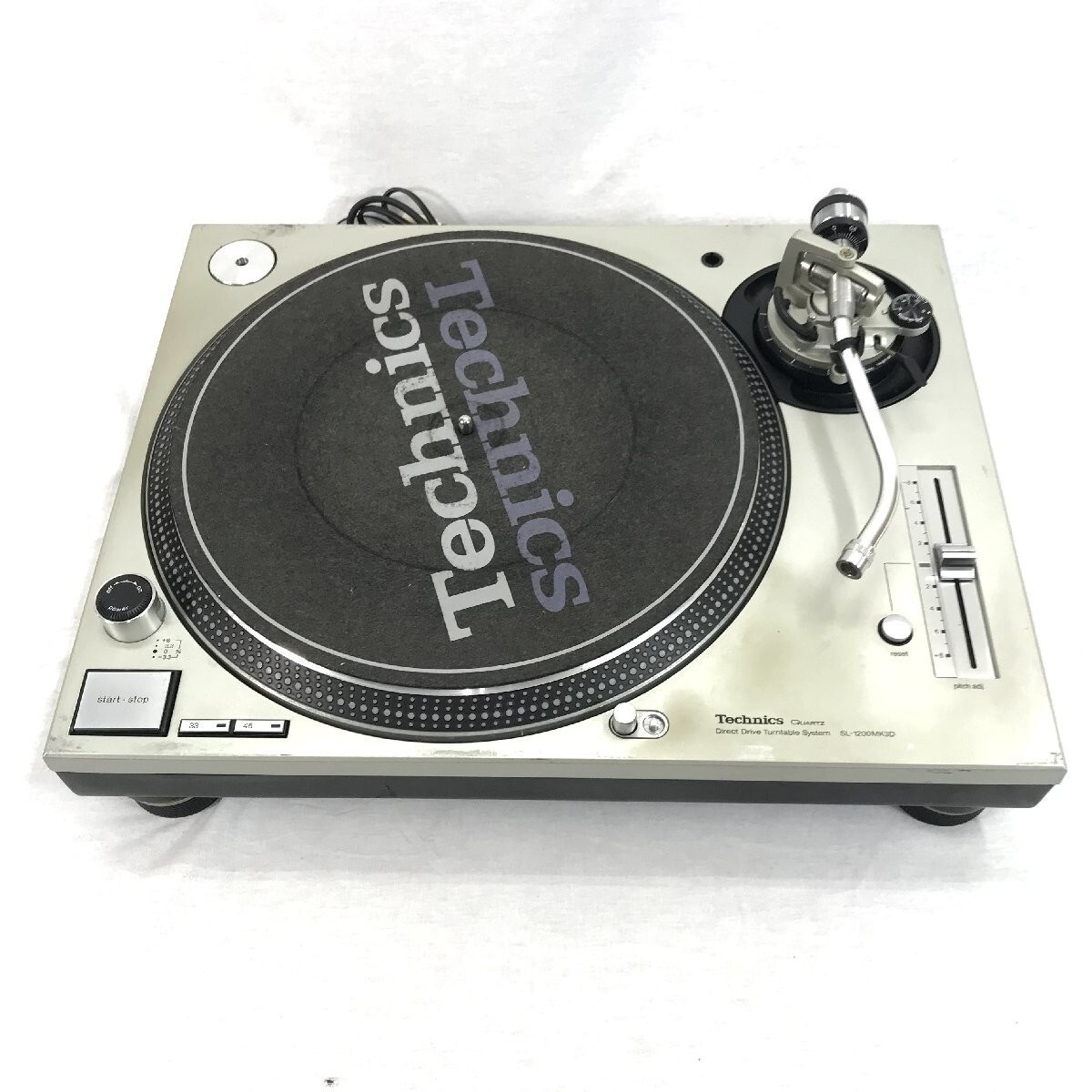 Technics SL-1200MK3D Silver Direct Drive DJ Turntable USED