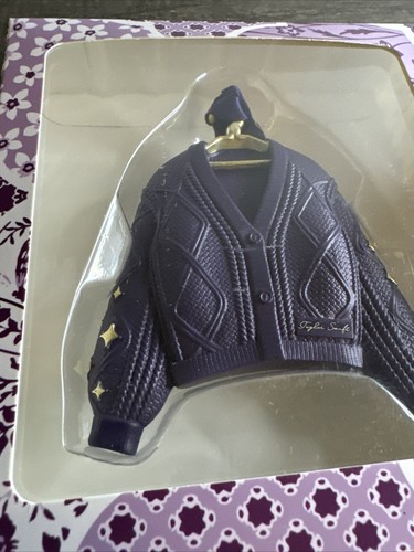 Taylor Swift Speak Now Cardigan "Taylors Version" Holiday Christmas Ornament - Picture 2 of 4