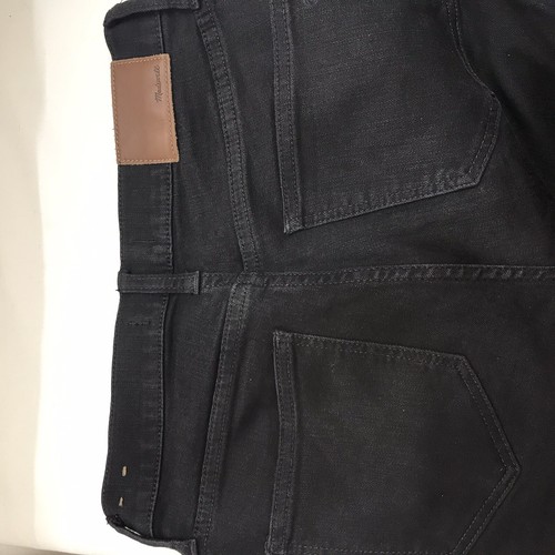 Madewell Roadtripper Skinny Jeans Black Denim Pants Size 26 - Picture 8 of 11