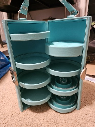 Origami Owl Hexagonal Jewelry Organizer Travel Case - Picture 3 of 10