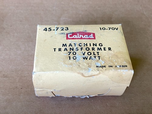 Calrad 45-723 Matching Transformer 10 Watts 70 Volt Guaranteed (Qty) - Picture 7 of 10