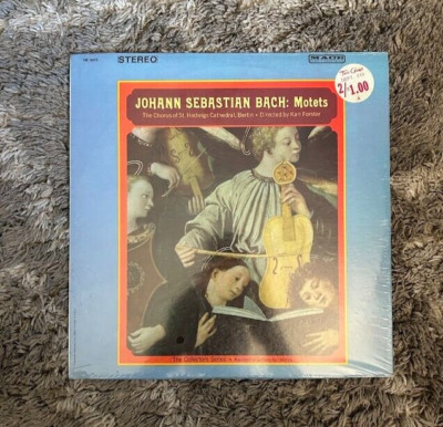 (SEALED) Bach, Chor Der St. Hedwigs-Kathedrale Berlin, Karl Forster -