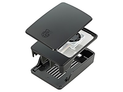 RASPBERRY PI CASE FOR PI 5 BLACK Zubehör: Gehäuse SC1111,SC1112 Raspberry Pi 5 F