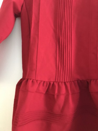 NEW Women Lady Gorgeous Tea Long sleeve Stretch Red Dress - Bild 5 von 10