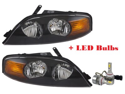 GEORGIE BOY CRUISE MASTER 2002 2003 LED HEAD LIGHT LAMP HEADLIGHTS RV PAIR + LED