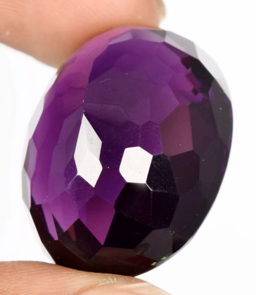 AAA+ Purple Amethyst 71.45 Ct. Oval Cut Loose Gemstone Gift for Pendant Jewelry - Image 3 of 4