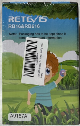 Retevis RB16&RB616 Cartoon Style kids walkie-talkie toys *NEW AND SEALED* - Picture 2 of 6