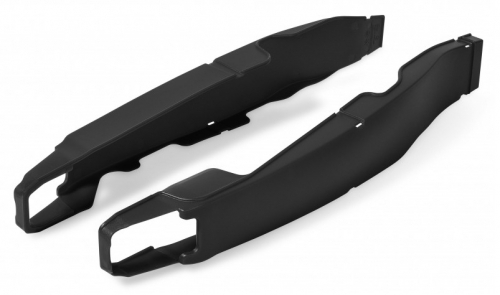 Protection de bras oscillant Polisport noir pour moto Honda CRF 450 R