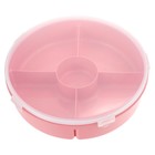 Divided Serving Tray Dried Fruit Storage Box Five-grid Fresh-keeping Box New