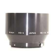 Nikon HS-4 Metal hood 105/2.5 135/3.5 105/4 Excellent 5 From Japan