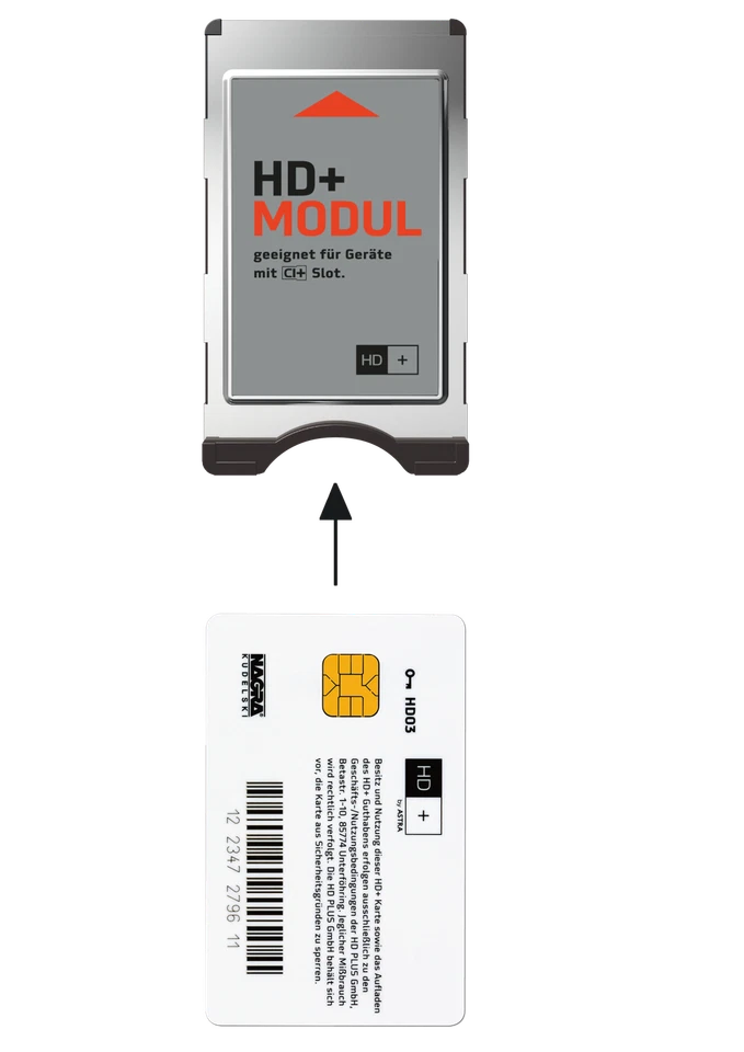 HD Plus CI+ Modul Ultra HD inkl. HD+ Sender-Paket für 6 Monate gratis - Bild 3 von 4