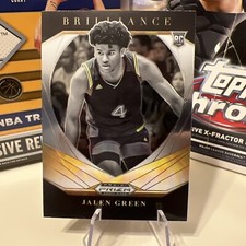 Jalen Green (RC) 2021 Prizm draft picks basketball Brilliance Houston Rockets