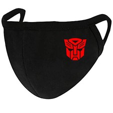 Transformer - Adult Youth Face Mask Cover Fashion 2 Layers  Pocket Made in US