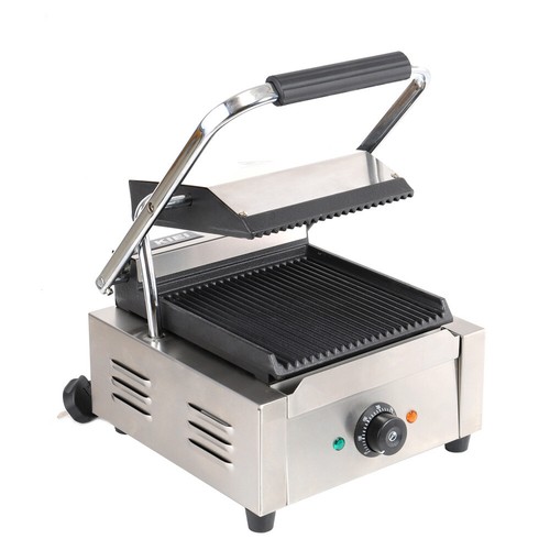 Panini Maker Sandwich Toaster Press Commercial Grill Toastie Ribbed Machine UK - Picture 11 of 18