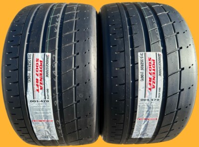 Set of TWO BRAND NEW 315/35ZR20 Bridgestone Potenza S007 RFT Run