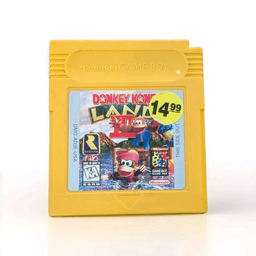 Donkey Kong Land III - Nintendo Game Boy Cartridge (1997, Authentic)