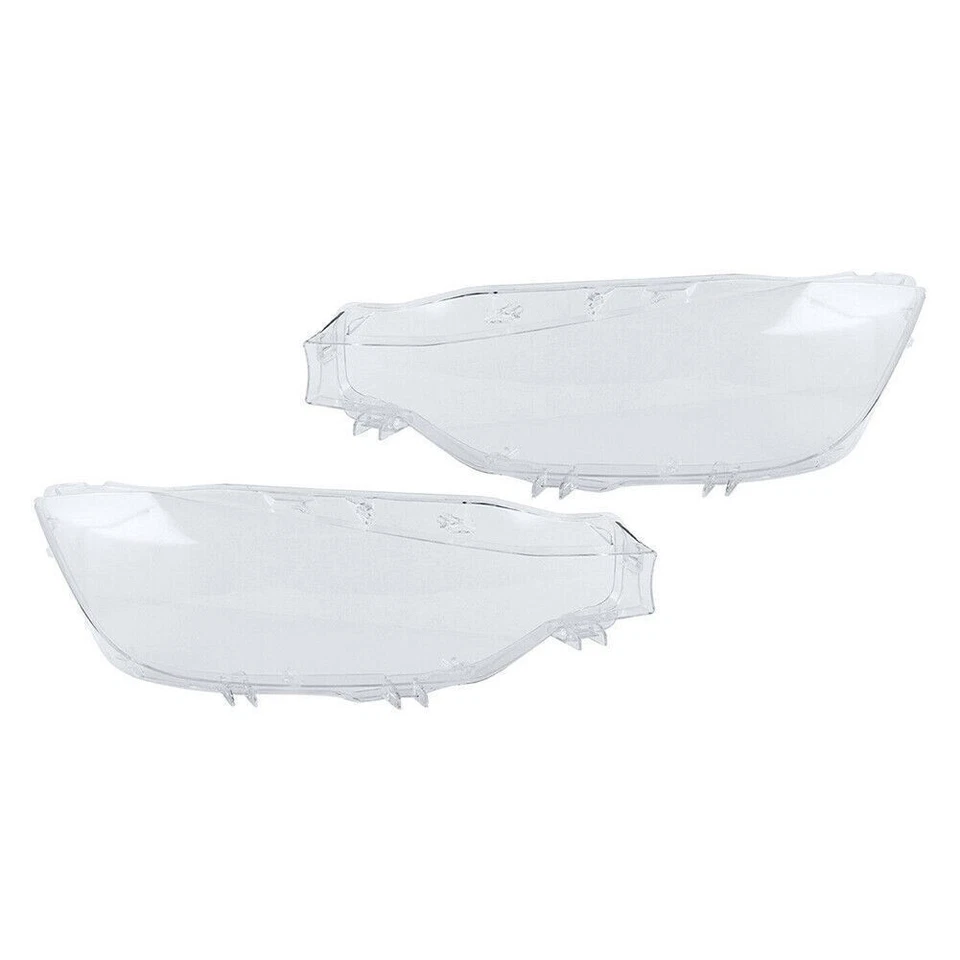Auto Shell Clear Lampshade Headlight Lens Cover For BMW 3 Series F30 F31 2016-18 - Image 3 of 4