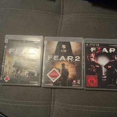 PlayStation 3 Spielesammlung- Fear 1-3 Ps3- Usk18/ F.E.A.R / Rarität! Sehr Gut