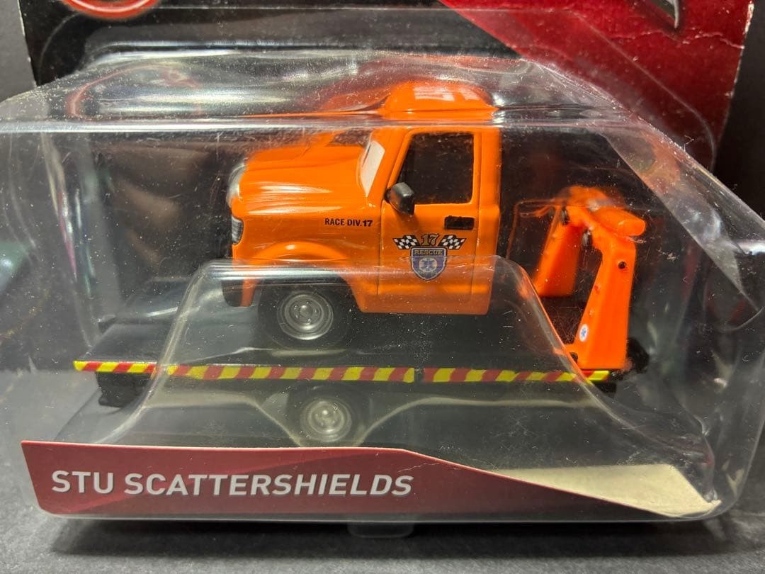 MATTEL Disney Pixar Cars STU SCATTERSHIELDS Diecast Miniature