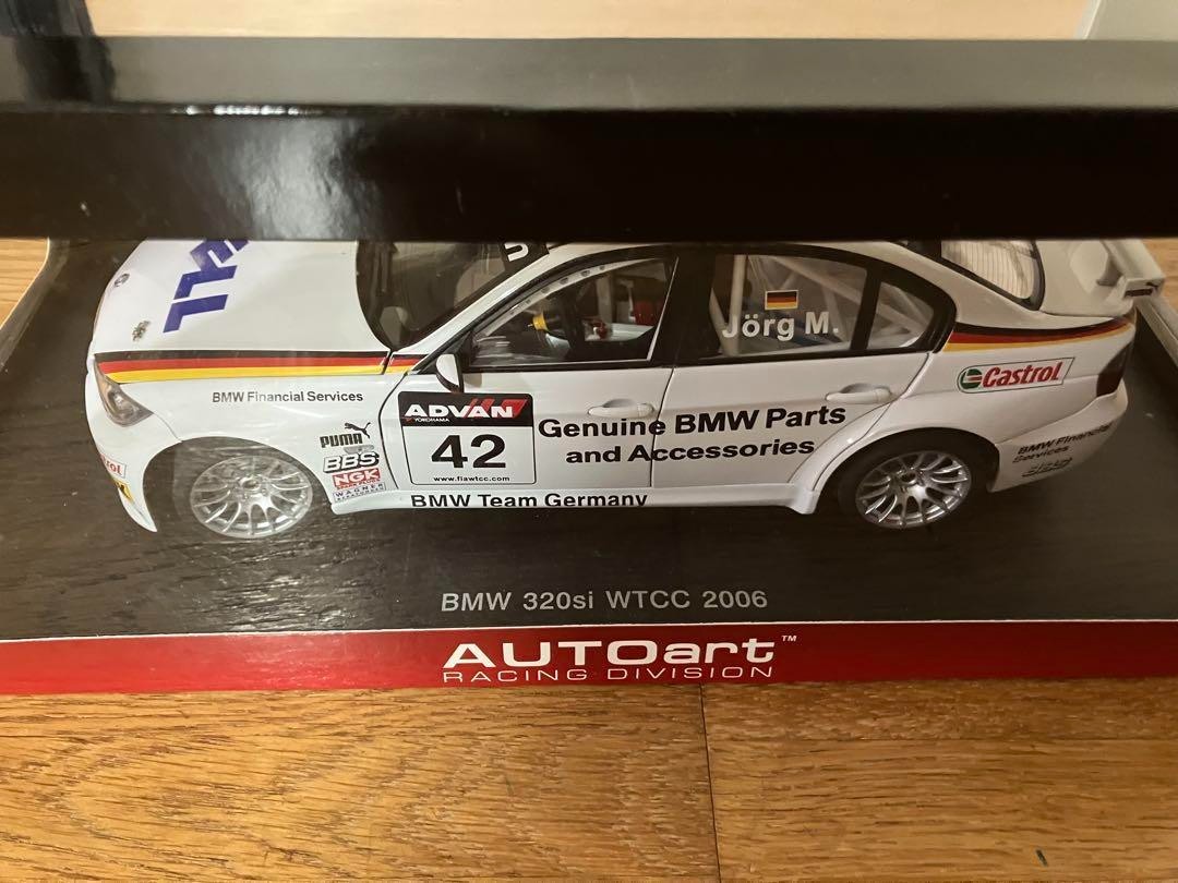 BMW 320si WTCC 2006 AUTOart ミニカー AUTOart 1/18 BMW 320si WTCC 2006 Team Germany J. Muller #42