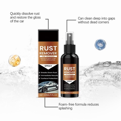 Dissolvant de rouille nettoyant métal solution inodore utilisation polyvalente - Picture 11 of 14