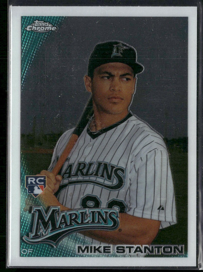 2010 Topps Chrome #190 Mike Stanton