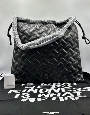 Kurt Geiger Kensington Lammleder Drench Kordelzug Tasche groß UVP 279 £