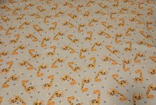 Baby Swaddle Blanket Giraffes Flannel 42x44