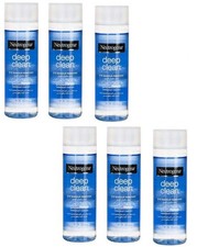 6x Neutrogena Deep Clean Eye Makeup Remover 125ml Gentle Oil-Free Formula