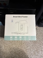 Smart Bird Feeder, Camera Solar Powered, HD Camera Auto Capture Bird