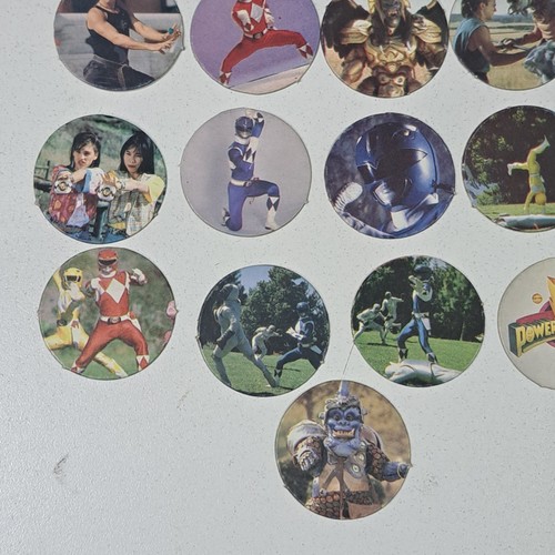 Juego Completo Promocional Vintage Pogs Power Rangers Ri-k Argentina - Imagen 12 de 12