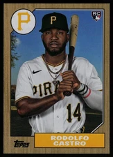 2022 Topps Archives #226 Rodolfo Castro RC Pittsburgh Pirates