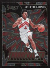 2021-22 Panini Select Scottie Barnes Turbo Charged #4 Card
