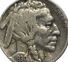 1930-S Buffalo Nickel Full Date LOW Mintage Coin KM# 134 Lot D2-104 — photo 5