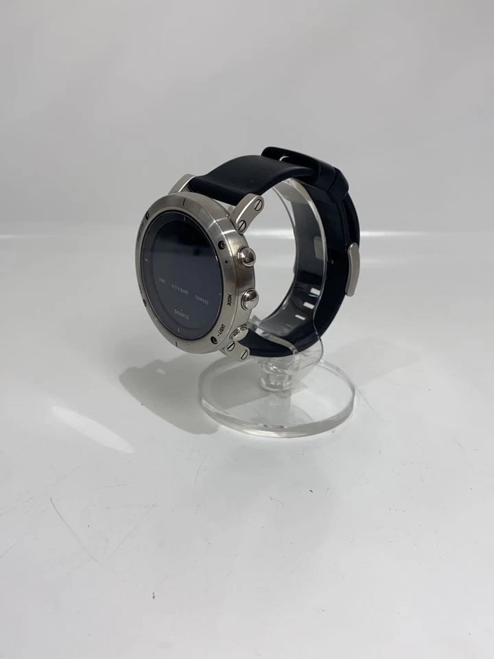 Reloj de cuarzo digital de acero cepillado SUUNTO Core correa de goma excelente JAPÓN Foto 2 de 4