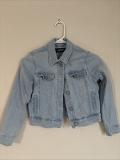 Girls Blue Jean Old Navy Denim Jacket Size 8