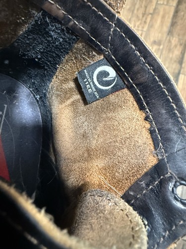 Origin Stiefel Herren Größe 11,5 EE Schwarz Leder Schnürung Vibram Hergestellt in Maine USA - Bild 3 von 16
