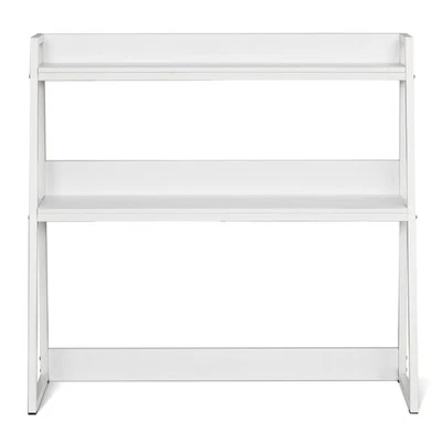 Organizer da scrivania 20x15 cm in legno bianco e naturale - Smartlab
