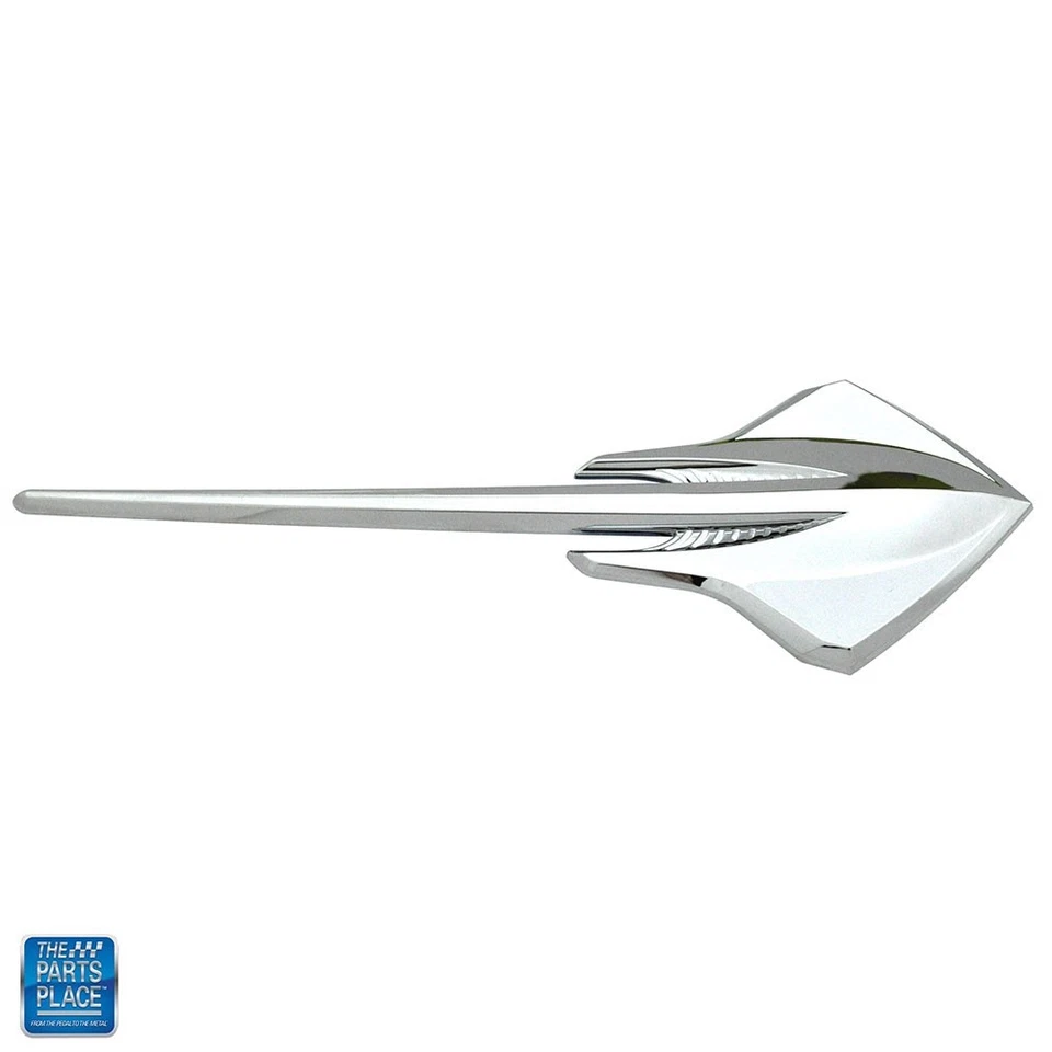 Emblema 1953-2019 Chevrolet Corvette Stingray Mako Shark Fender - EA GM 22797876 - Imagem 2 de 2