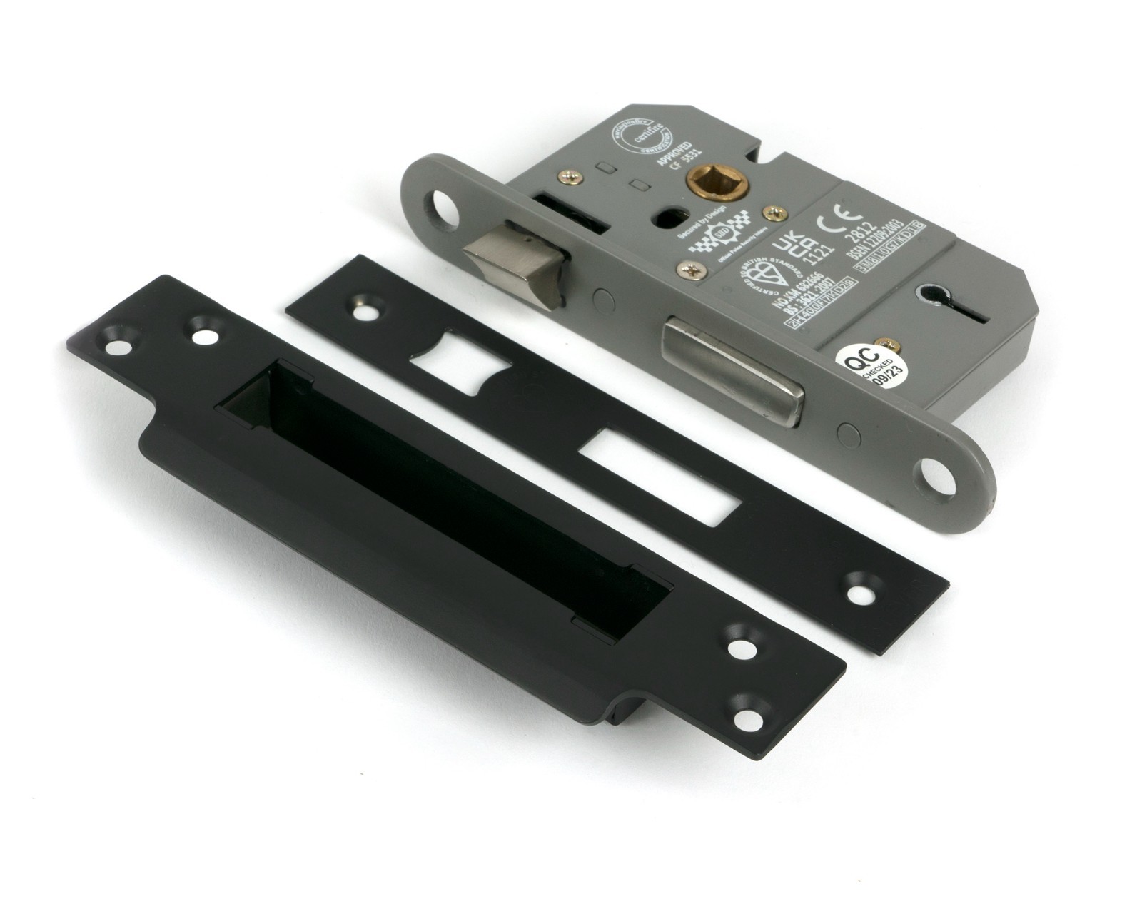 From The Anvil 51361 Aged Bronze 2.5"" 5 Lever BS Sash Lock KA