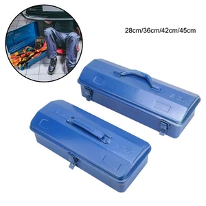 Boîte à outils en métal avec poignée confortable Parfait pour l'organisation du garage