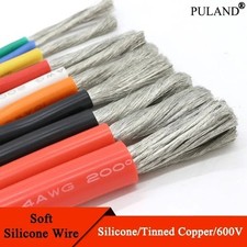 Ultra Soft Silicone Wire Heat Resistant High Temp Flexible Copper Cable 10–30AWG